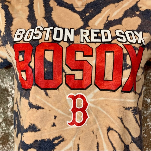 Boston Red Sox Custom Bleach Tee - Picture 2 of 4
